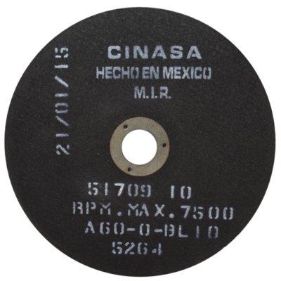 Disco de Corte Metalográfico, Artículo 5264
