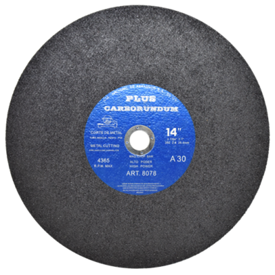 Disco de Corte para Acero al Carbón, Artículo  8078