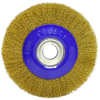 Cepillo Circular Alambre Ondulado, Artículo 742601